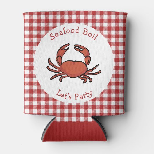 Seafood Boil Party Blikjeskoeler (Voorkant)