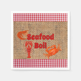 Seafood Boil Party Servet