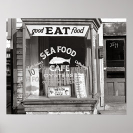 Seafood Cafe, 1937.  foto Poster