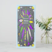 Seafood & Fish Restaurant Menu (Staand voorkant)