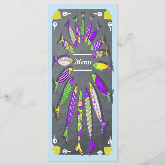 Seafood & Fish Restaurant Menu (Voorkant)