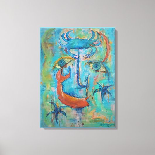 Seafood Lover Canvas Afdruk (Voorkant)