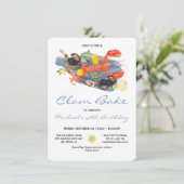 Seafood Low Country Clam Bake Party Kaart (Staand voorkant)
