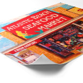 "Seafood Market" Poster (Hoek)