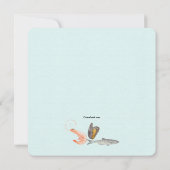 Seafood Medley Uitnodiging (Achterkant)