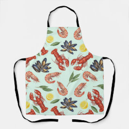 Seafood Mix beroemd gemaakt door Natasha Us Schort