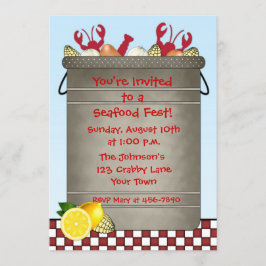 Seafood Party Kaart