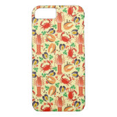 Seafood Patroon Case-Mate iPhone Case (Achterkant)