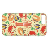 Seafood Patroon Case-Mate iPhone Case (Achterkant (Horizontaal))