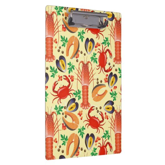 Seafood Patroon Klembord (Rechts)