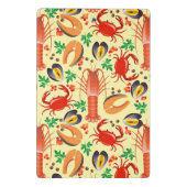 Seafood Patroon Mini Klembord (Achterkant)