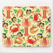 Seafood Patroon Muismat (Voorkant)