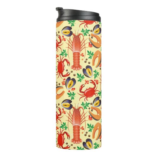 Seafood Patroon Thermosbeker (Geroteerd rechts)
