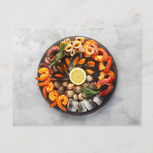 Seafood Platter Briefkaart