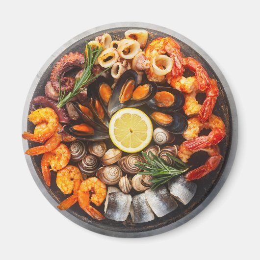 Seafood Platter Magneet (Voorkant)