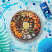 Seafood Platter Papieren Bordje (Feest)
