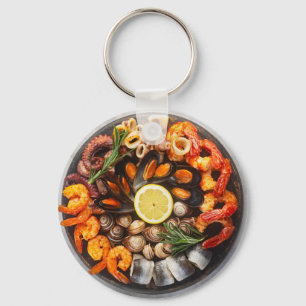 Seafood Platter Sleutelhanger