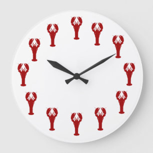 Seafood Red Lobster Wall Decor Grote Klok