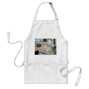 Seafood Sale Apron (Pike Place Market Seattle) Standaard Schort