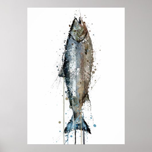 Seafood Salmon Poster (Voorkant)