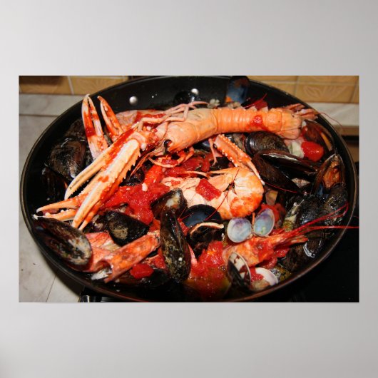 Seafood Soup Poster (Voorkant)