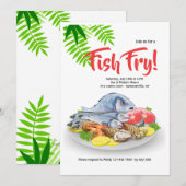 Seafood Uitnodiging (Voorkant / Achterkant)