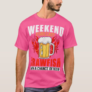 Seafood Weekend Forecast Crawfish met kans op T-shirt