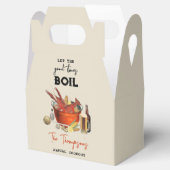 Seafood Zomer Jaarlijkse Crawfish Boil Party Bedankdoosjes (Geopend)