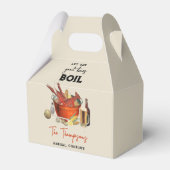 Seafood Zomer Jaarlijkse Crawfish Boil Party Bedankdoosjes (Voorkant Zijde)