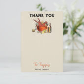 Seafood Zomer Jaarlijkse Crawfish Boil Party Bedankkaart (Staand voorkant)