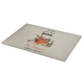 Seafood Zomer Jaarlijkse Crawfish Boil Party Snijplank (Hoek)