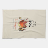 Seafood Zomer Jaarlijkse Crawfish Boil Party Theedoek (Horizontaal)