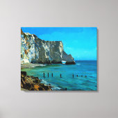 Seaford Head Arch, Seven Sisters, Verenigd Koninkr Canvas Afdruk (Voorkant)