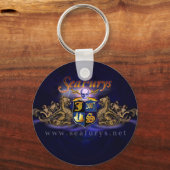 SeaFurys Shield (Blue)-Sleutelhanger Sleutelhanger (Voorkant)