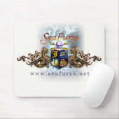 SeaFurys Shield (White) Mousepad Muismat (Met muis)