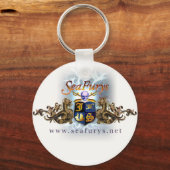 SeaFurys Shield (White)-Sleutelhanger Sleutelhanger (Voorkant)