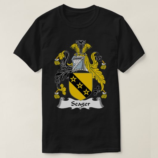 Seager Wapens Family Crest T-shirt (Design voorkant)