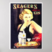 Seager's Gin Poster (Voorkant)