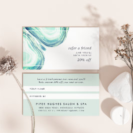 Seaglass Geode Aanbevelingskaartje