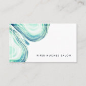 Seaglass Geode | Benoemingskaart Afsprakenkaartje (Voorkant)