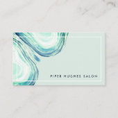 Seaglass Geode | Benoemingskaart Afsprakenkaartje (Voorkant)