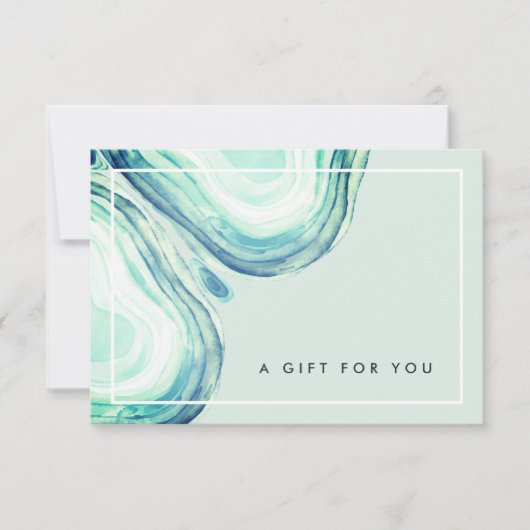 Seaglass Geode | Cadeaubon (Voorkant)