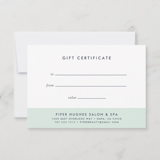 Seaglass Geode | Cadeaubon (Achterkant)