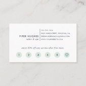 Seaglass Geode | Loyaliteit Klantenkaartje (Achterkant)