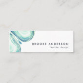 Seaglass Geode Mini Visitekaartje (Voorkant)