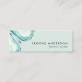 Seaglass Geode Mini Visitekaartje (Voorkant)