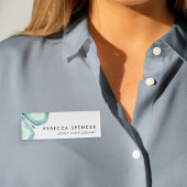 Seaglass Geode Naambadge