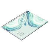 Seaglass Geode Notitieboek (Linkerzijde)