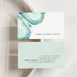 Seaglass Geode Visitekaartje