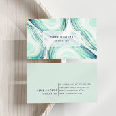 Seaglass Geode Visitekaartje